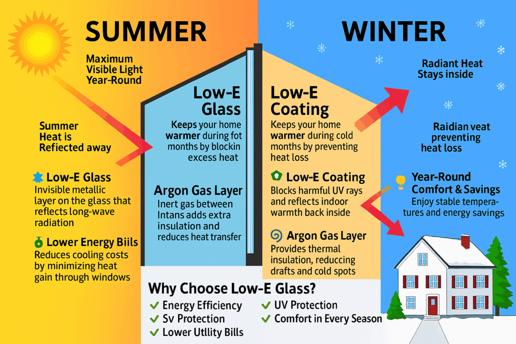 Low E Glass benefits