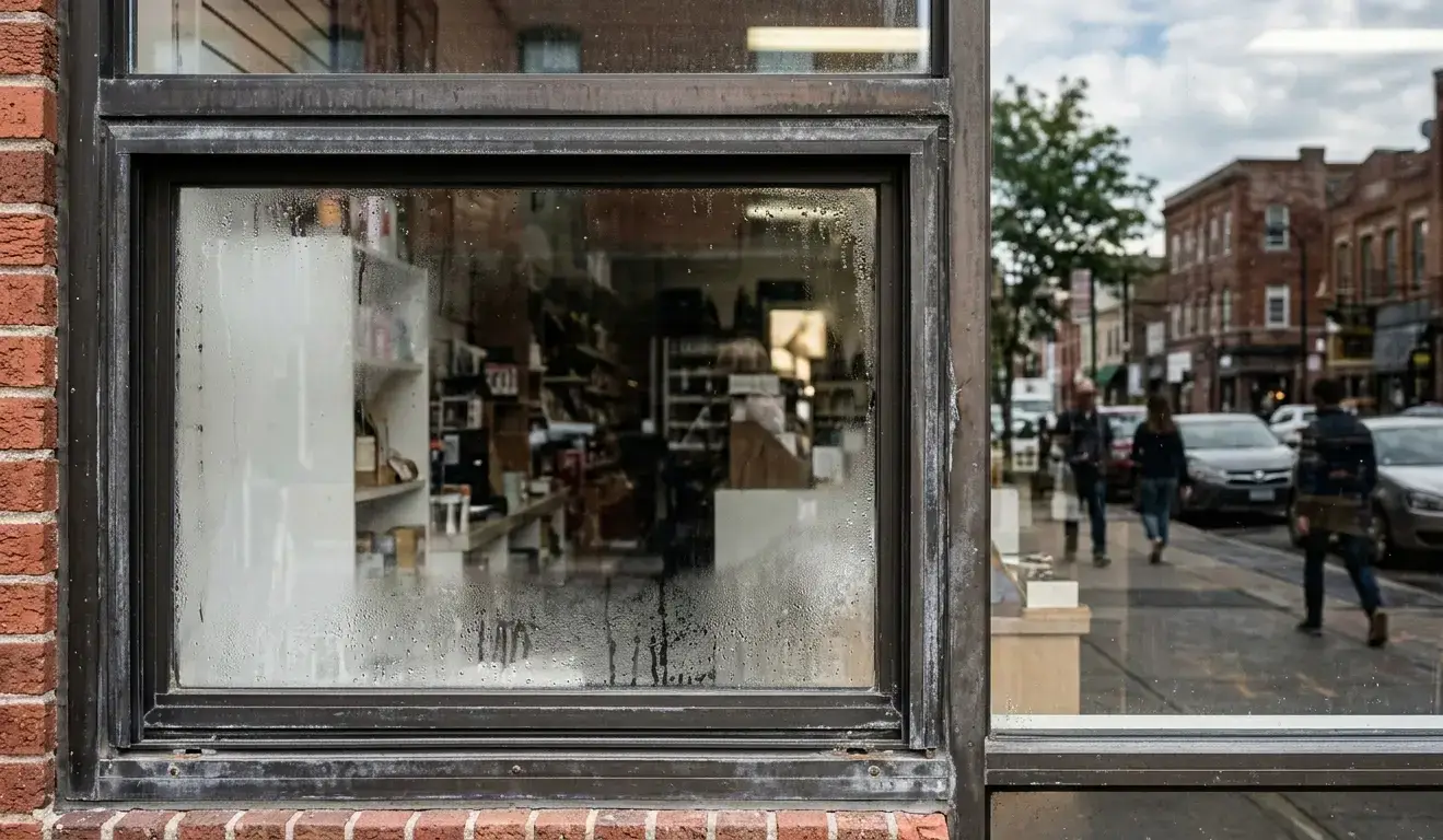 Foggy Storefronts & Seal Failure: Replace the Glass?